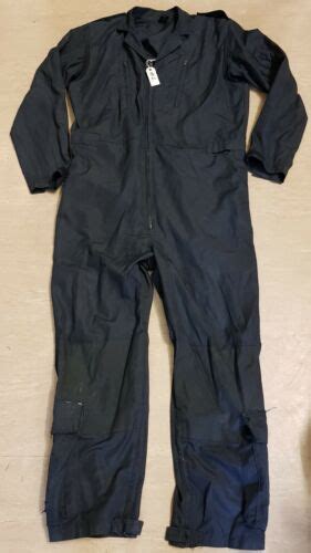 Genuine Uksf Sas Raf Black Flight Pilot Suit Dale Techniche Nomex