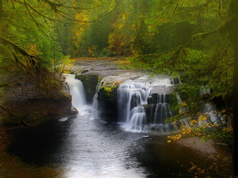Cascading Waterfall Hd Nature 4k Wallpapers Images