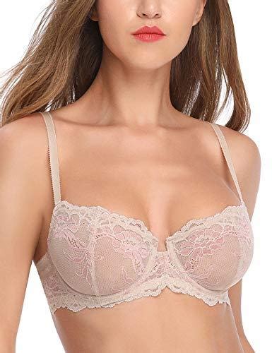 Wingslove Womens Lace Bra Beauty Sheer Sexy Bra Non Padded Underwired Unlined B Bras And Bra Sets
