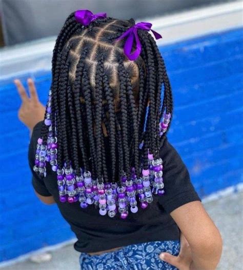 Little Girl Hairstyles With Beads