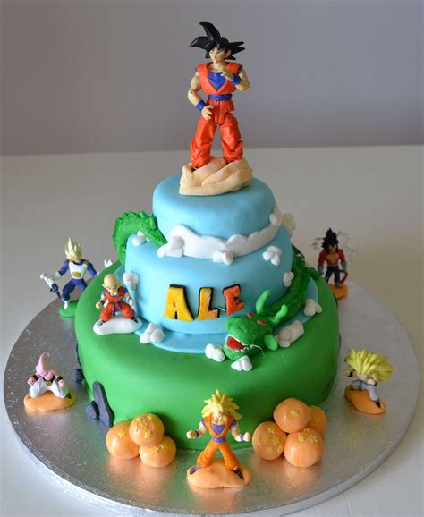 Buccias Cakes Torta Dragon Ball Ii Anime Cake