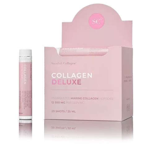 Swedish Collagen Рибен Колаген Deluxe 12 500 mg с хиалуронова киселина