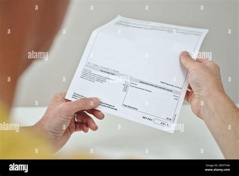 Payslip Hi Res Stock Photography And Images Alamy