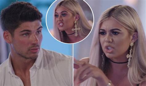 Love Islands Anton And Belle Split In Explosive Row As She Accuses Him