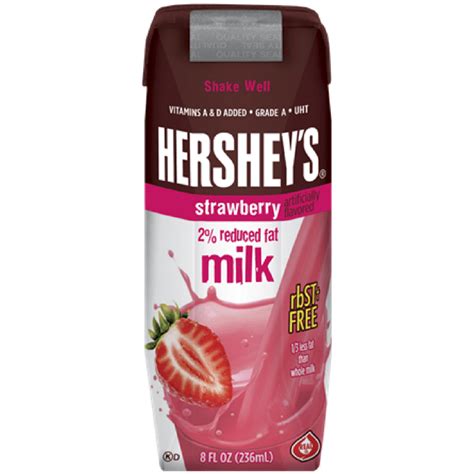 Buy Hersheys Flavoured Milk Strawberry 236ml Flavoured