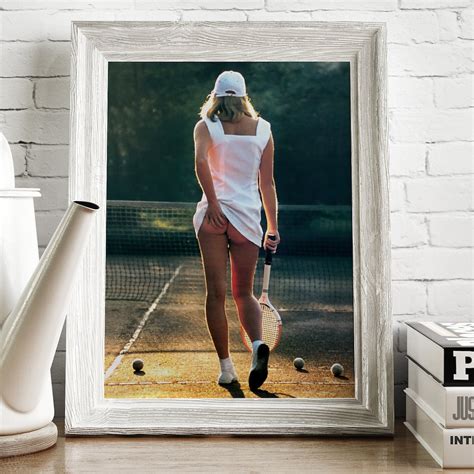 Tennis Girl Bum Poster Athena Classic S Poster Print Etsy