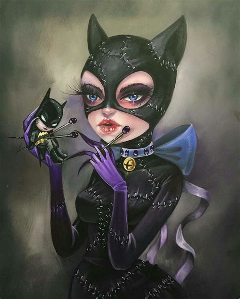 Catwoman Comic Art Drawings Cute Art
