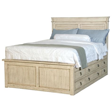 Napa Furniture Designs Belmont Queen Captains Bed With 9 Drawers
