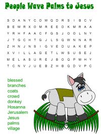 Today's puzzle is present there along with all the possible solutions and explanations. Palm Sunday Word Search Puzzles