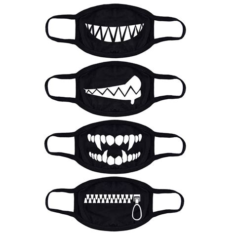 Washable Anime Mouth Muffle Cover Reusable Mouth Mask Mouth Mask
