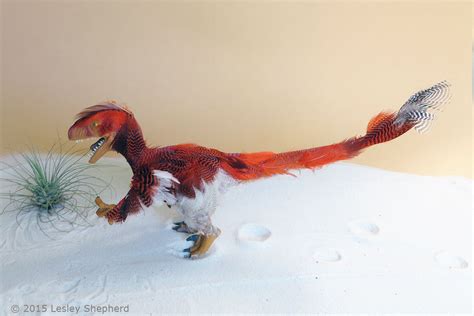 How To Feather A Velociraptor Model Or Toy