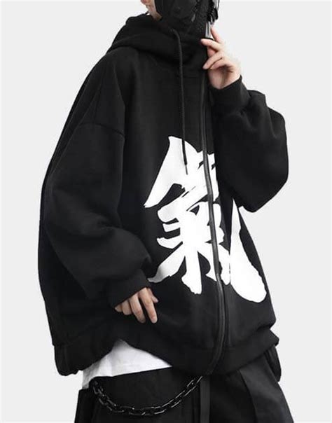 Japanese Streetwear Hoodie Techwear Urbxn1
