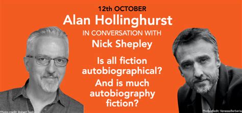 Alan Hollinghurst In Conversation With Nick Shepley On The Hill