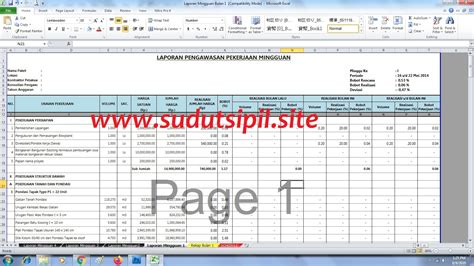 Contoh Laporan Progres Proyek Excel Ruang Ilmu Vrogue Co