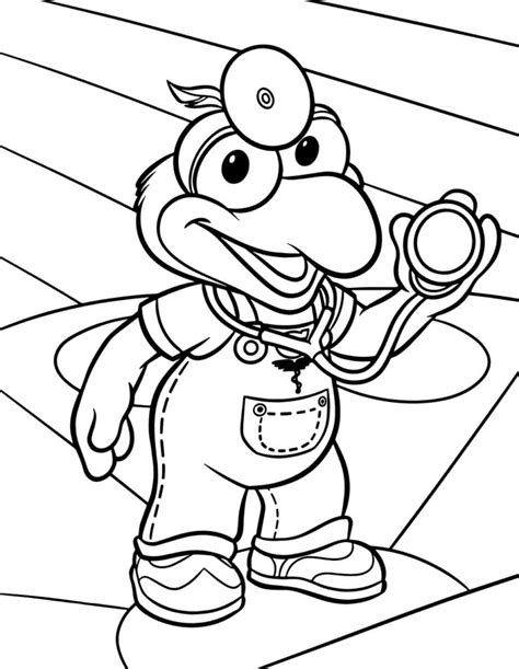 Muppet Babies Coloring Pages Free Coloring Pages