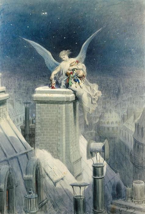 Gustave Doré 1832 1883 La Nuit De Noël Non Datée Aquarelle Et