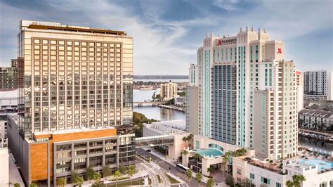 Romantic Hotels In Tampa Marriott Water Street Tampa Collection