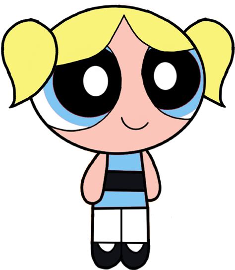 Check Out This Transparent Bubbles Powerpuff Girl Standing Png Image