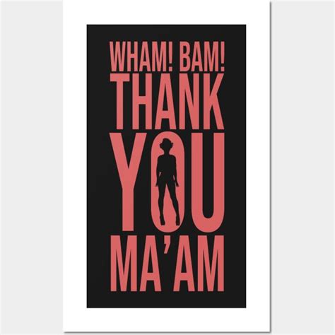 Wham Bam Thank You Ma Am By Dani Moffet Art Prints Pink Posters Print