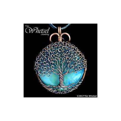 Wire Jewelry Tree Copper Pendant Tim Whetsel