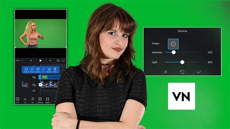 How To Use Chroma Key In Vn Video Editor Green Screen Video Editing