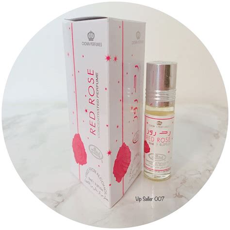 Red Rose Al Rehab 100 Authentic Arabian Concentrated Perfume Etsy Uk