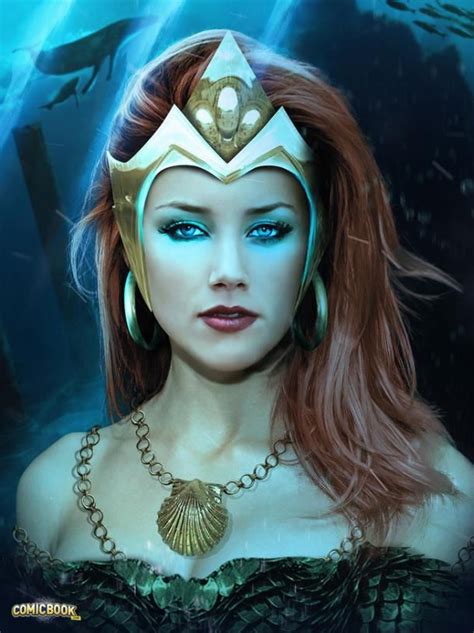 Justice League Amber Heard Dc Mera Aquaman Justice League Amber