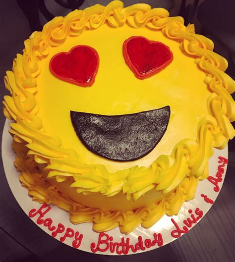Emoji Cake Emoji Cake Buttercream Cake Cake