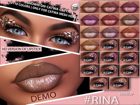 second life marketplace sintiklia makeup rina catwa hd demo