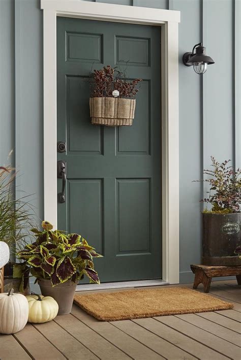 These Vibrant Front Door Colors Will Give Your Home A Pop Painted