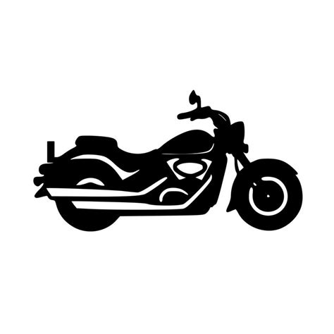 Motorcycle Vinyl Decal Sticker Road Cruiser Style Bike Etsy