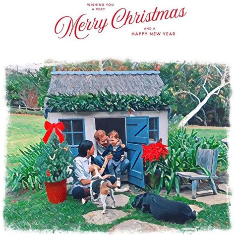 The small christmas tree, including the homemade ornaments and other decorations, were selected by archie, and the tree will be replanted after the holidays. See Meghan Markle, Prince Harry & Archie's Christmas Card 2020