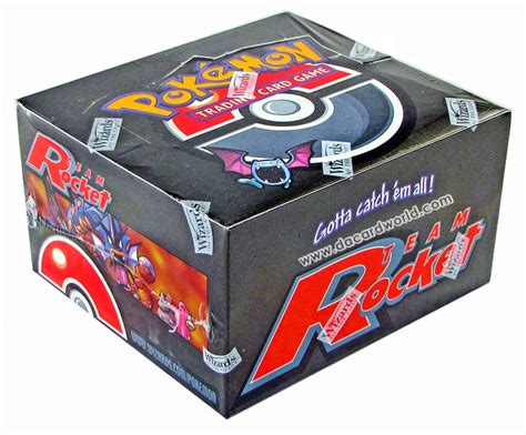 Pokemon Team Rocket 1st Edition Booster Box Da Card World