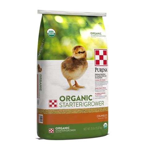 Purina® Organic Starter Grower Chick Feed Non Gmo Purina Animal