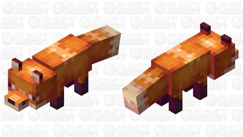 Tamed Fox Java Minecraft Mob Skin