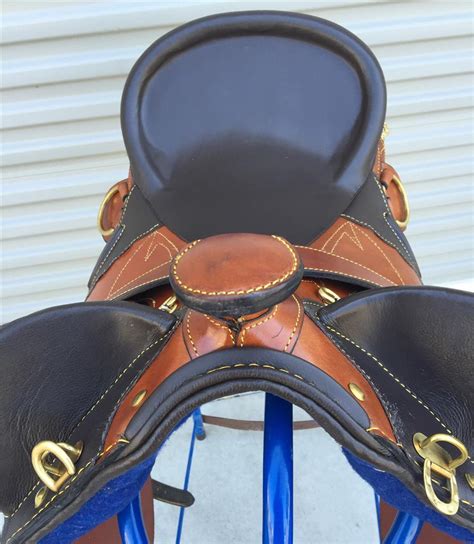 21 New Leather Australian Stock Trail Saddle Package By Outback Saddle Co