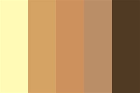 Yellow And Brown Color Palette