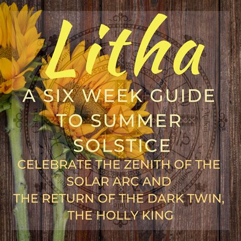 Litha A Six Week Guide To The Summer Solstice Available Now ⋆ Meagan