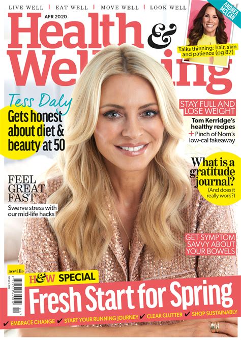 Tess Daly S Beauty Secrets Health And Wellbeing