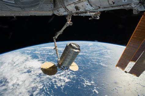 Orbital Completes Iss Resupply Mission For Nasa Via Satellite