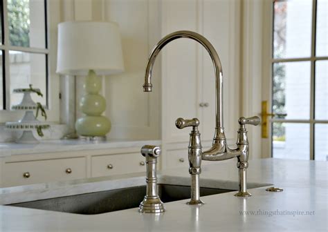 Search our large inventory of bridge kitchen faucets today! Things That Inspire: My kitchen sink and faucet