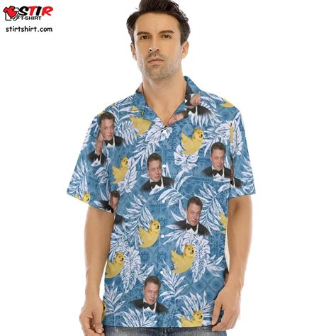 Elon Musk Buying Twitter Meme Hawaiian Shirt Meme Stirtshirt