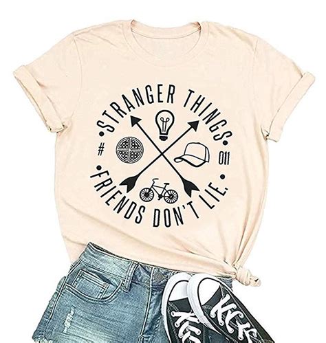 Friends Don T Lie Tshirt Graphic Tees Vintage T Shirts For Teen Girls Kitilan