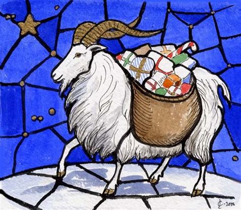 Yule Goat Is A Scandinavian Christmas Tradition Based On Norse Legends