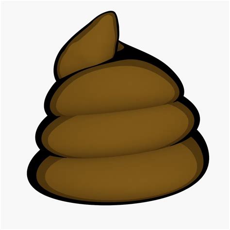 Smiling Pile Of Poo Emoji 3d Model By Dcbittorf