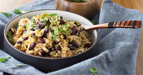 Rice is rich in starch and an excellent source of energy. The Best Rice and Beans Recipe | Foodal