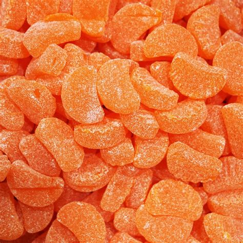Zachary Orange Slice Jells 3 Lb Bulk Bag All City Candy