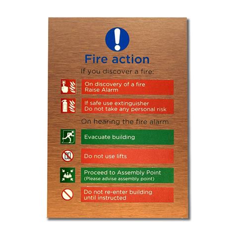 Fire Action Signs Signbox
