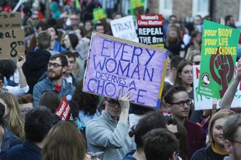 Women Must Decide Their Fate Thousands Attend Pro Choice March