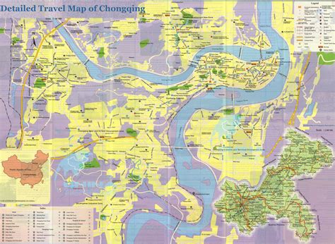 Город Чунцин Китай Chongqing население и площадь Чунцин на карте трущебы